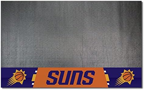 FANMATS 14218 Phoenix Suns Vinil Grill Mat - 26in. x 42in. - Fedélzeti Terasz Védő Szőnyeg | Olaj, láng, valamint UV ellenálló