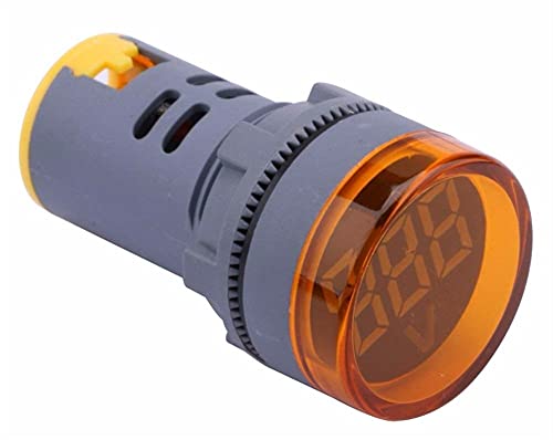 XNWKF LED Kijelző Digitális Mini Voltmérő AC 80-500V Feszültség Mérő Mérő Teszter Voltos Monitor világítás (Szín : Piros)