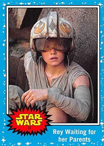 2019 Topps Star Wars Utazás Emelkedik a Skywalker 34 Rey Vár a Szülei Trading Card