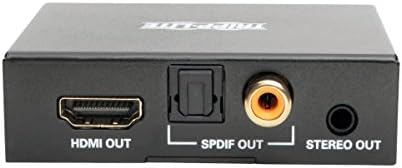 Tripp Lite HDMI Audio De-Embedder / Elszívó, UHD 4K x 2K @ 30Hz (P130-000-AUDIO),Fekete