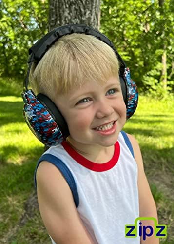 ZIPZ Baba & Kisgyermek Fülvédő – Innovatív Design – Színek Módosítása a Mágneses Kagyló – hallásvédő Fejhallgató 0-4 év