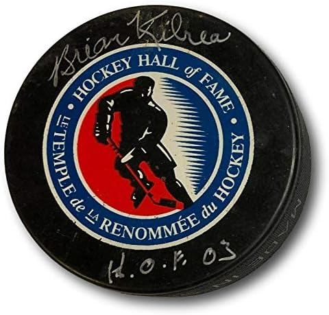 Brian Kilrea Aláírt Jégkorong Dedikált HOF Ottawa 67 ez a PSA/DNS AG51085 b34 - Dedikált NHL Korong