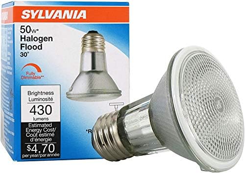 SYLVANIA 16104 Repalcement 2-Pack Capsylite Halogén Szabályozható Lámpa / PAR20 Árvíz Fény Reflektor / 50W Csere/Közepes Bázis