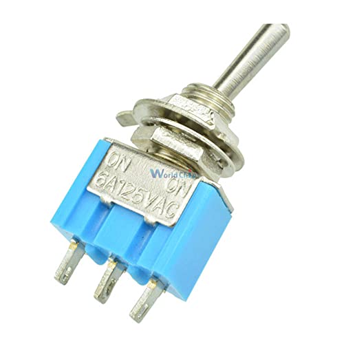 5db Kék Mini MTS-102 3-Pin SPDT AZ-6A 125VAC Miniatűr Kapcsoló Kapcsolók VE067