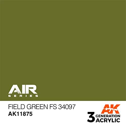 AK Akril 3Gen Repülőgép AK11875 Mező Zöld FS 34097 (17ml)