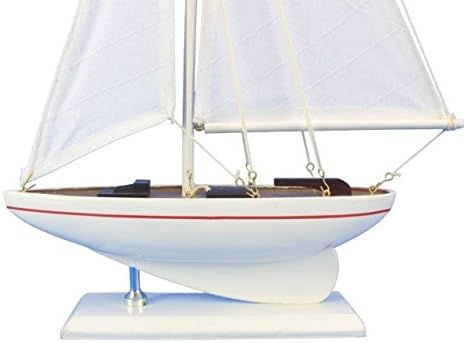 Hampton Tengeri sailboat17-110 Fa Rettenthetetlen sailboat17-110 Vitorlás 17 - Vitorlás Dekoráció - Tengeri Decor - Vitorlás