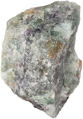 GEMHUB 678.2 CT Laza Bi-Color Fluorit Drágakő Minőségű Kemény Gem Igazolt a Wicca & Reiki Kristály Gyógyító Kő...