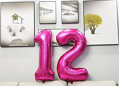 40 Hüvelyk Rózsaszín Nagy számban Lufi 4 Születésnapi Party Dekorációk, Kellékek Héliumos Fólia Mylar Nagy Szám Léggömb Digitális 0-9(Világos