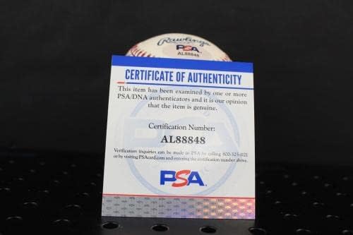 George Brett Aláírt Baseball Autogramot Auto PSA/DNS AL88848 - Dedikált Baseball