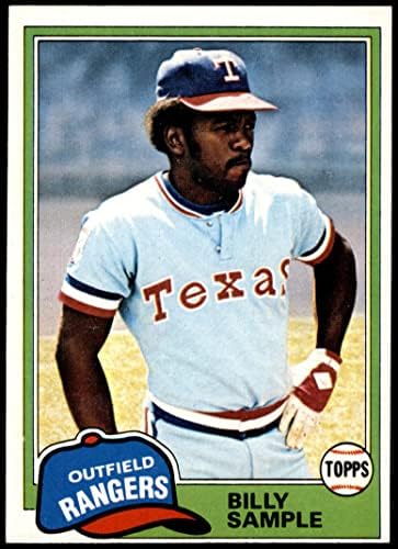 1981 Topps 283 Billy Minta Texas Rangers (Baseball Kártya) VG/EX Rangers