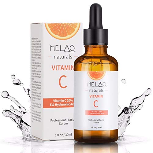MELAO C-Vitamin a hialuronsav E-Vitamin, Sötét Folt Eltávolító Pszichiáter Pórusok Arc Hidratáló Szérum feszes Bőr Lényeg Száraz bőrápoló, Hidratáló