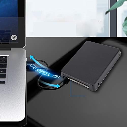 Agatige Merevlemez Ház, 2.5 inch mSATA SSD IDE PATA/IDE Interfész, Párhuzamos Port Merevlemez Doboz 2,5 Hüvelykes SSD-s HDD (Fekete)