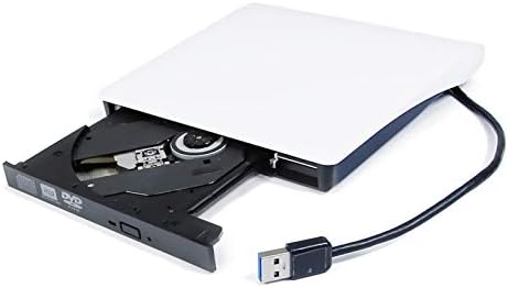 Fehér USB 3.0 Külső DVD-t, CD-ROM Lejátszó Optikai Meghajtó, az iMac, MacBook HP, Dell, Lenovo, Asus Acer Toshiba Samsung Sony Laptop,