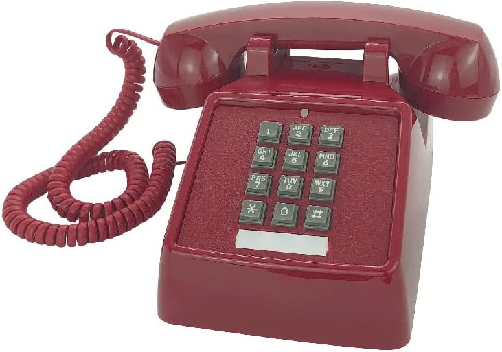 KXDFDC Vezetékes Telefon nyomógombos Telefonok Hangos Hagyományos Gyűrű Telefonok vezetékes nyugdíjasoknak Régi Fashion Hotel