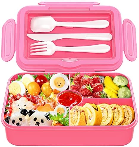 DaCool Szigetelt Élelmiszer-Jar Felnőttek Élelmiszer-Termosz 27 OZ + Bento Box Gyerekek uzsonnás Doboz 7.5 Csésze 4-Rekesz Szivárgásmentes