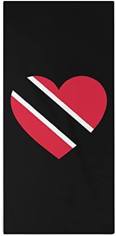 A szerelem Trinidad and Tobago Mikroszálas Törölközőt, Szuper-Nedvszívó Törülközővel Gyors Száraz Törlőkendő