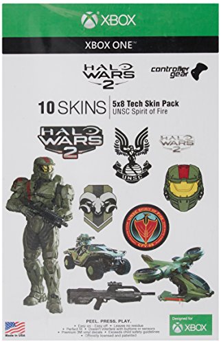 Vezérlő Felszerelés Halo Wars 2 - 5x8 ensz bt-Szellemét a Tűz Matrica Bőr Csomag - Hivatalosan Engedélyezett - Xbox