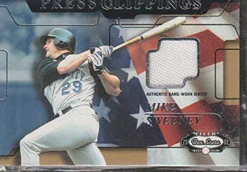 Mike Sweeney (Baseball Kártya) 2002 Fleer Box Score - Újságcikkek - Mezek [Emlék] MISW
