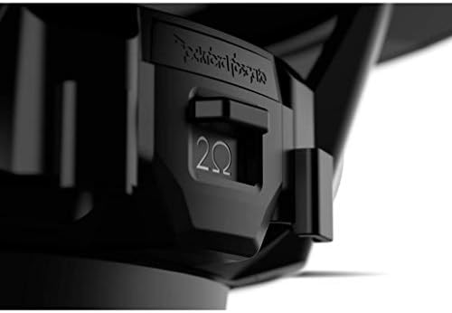 Rockford Fosgate M1D4-8B Szín Optix 8 DVC 4-Ohm Multicolor LED-es Világító Tengeri Mélynyomó - Fekete