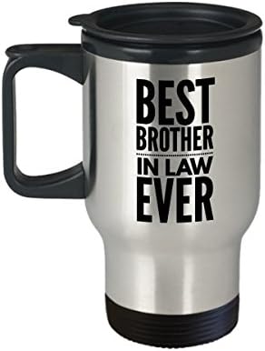 Testvér Inlaw Utazási Bögre - A Legjobb Valaha A Törvény - Érzelmi, Motivációs, Inspiráló Kávé Hozzászólás Tea Csésze Pozitív, Felemelő,