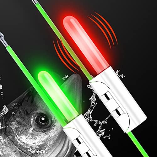 WTGID Halászati Fény-Fel Stick Kijelző, Éjszakai Horgászat Falatot Riasztás Vízálló LED Tengeri Halászati Fluoreszkáló Stick