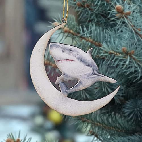 Hold A Fa Díszek, Dekorációk, Karácsonyi Szabadtéri Állatok, Ül Karácsonyi Medállal Díszített Koszorú Kültéri