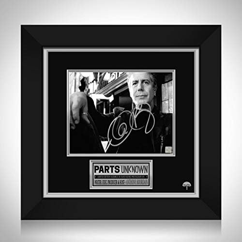 RITKA-T Alkatrészek Ismeretlen CNN Anthony Bourdain Korlátozott Signature Edition Stúdió Engedélyezett Fotó Egyéni Keret