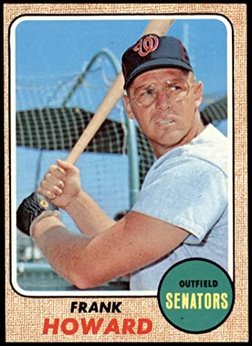 1968 Topps 320 Frank Howard Washington Senators (Baseball Kártya) EX Szenátorok