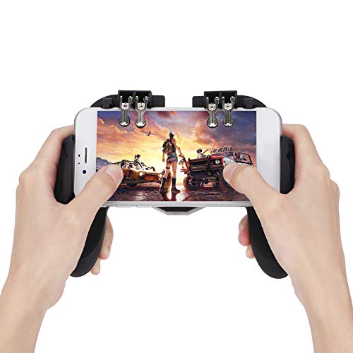 01 02 015 Okostelefon Gamepad, Fekete Gamepad Gyors Hűtés Kellemes ABS Okostelefon Telefonok