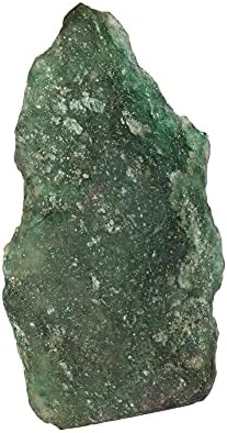 Természetes Zöld Jade 28.35 ct Durva Gyógyító Kristály Otthoni Dekoráció, Gyógyító, Beltéri, Kültéri