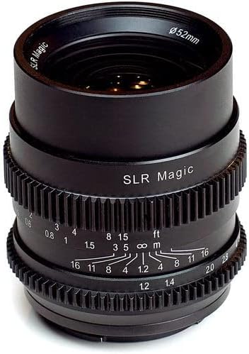 SLR Magic 35 mm-es F1.2 CINE Objektív Kompatibilis Sony E-Mount