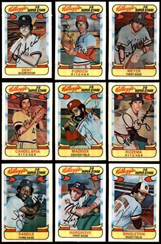 1978 Kelloggs Baseball Teljes Készlet (Baseball Szett) NM+