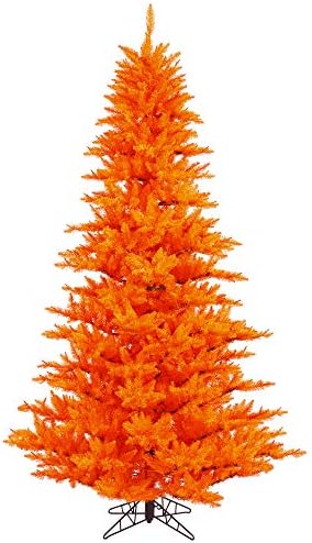 Vickerman 4.5' Orange Mesterséges Fenyő Karácsonyfa, Kivilágítatlan - Mű Fenyő Karácsonyfa - Szezonális Beltéri Lakberendezés