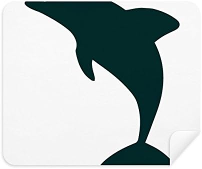 Kék Óceán Szelíd, Aranyos Delfin tisztítókendővel Képernyő Tisztító 2db Velúr Szövet