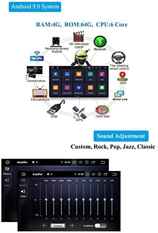 XISEDO 7 Android 9.0 Autó Sztereó-Dash autórádió 6-Core RAM 4G ROM 64G fejegység, DVD Lejátszó Toyota RAV4/ Corolla/Vitz/Echo/Vios/Camry/Hilux