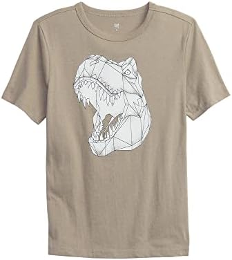 RÉS a Fiúk Grafikus Rövid Ujjú Póló T-Shirt