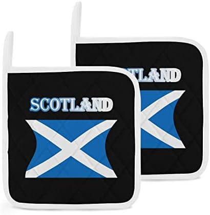 Skócia Zászló kaspókat, a Konyha hőálló Edényfogó Sütő Meleg Párna, a Főzés, Sütés