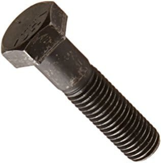 Newport Kötőelemek 1-1/2 inch x 12 inch Hex Kap Csavar 5 Fokozatú Sima Acél (Mennyiség: 9 db) Készült az USA-ban, 1 1/2-6 x 12 Hex Bolt/Durva